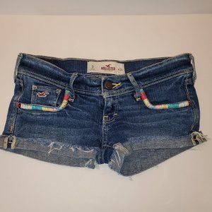 Hollister jean shorts